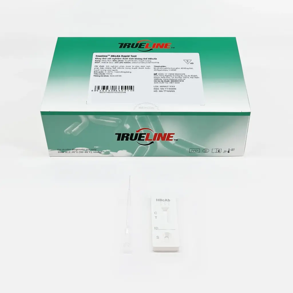 Trueline™ HBcAb Rapid Test (Hộp 40 Test)
