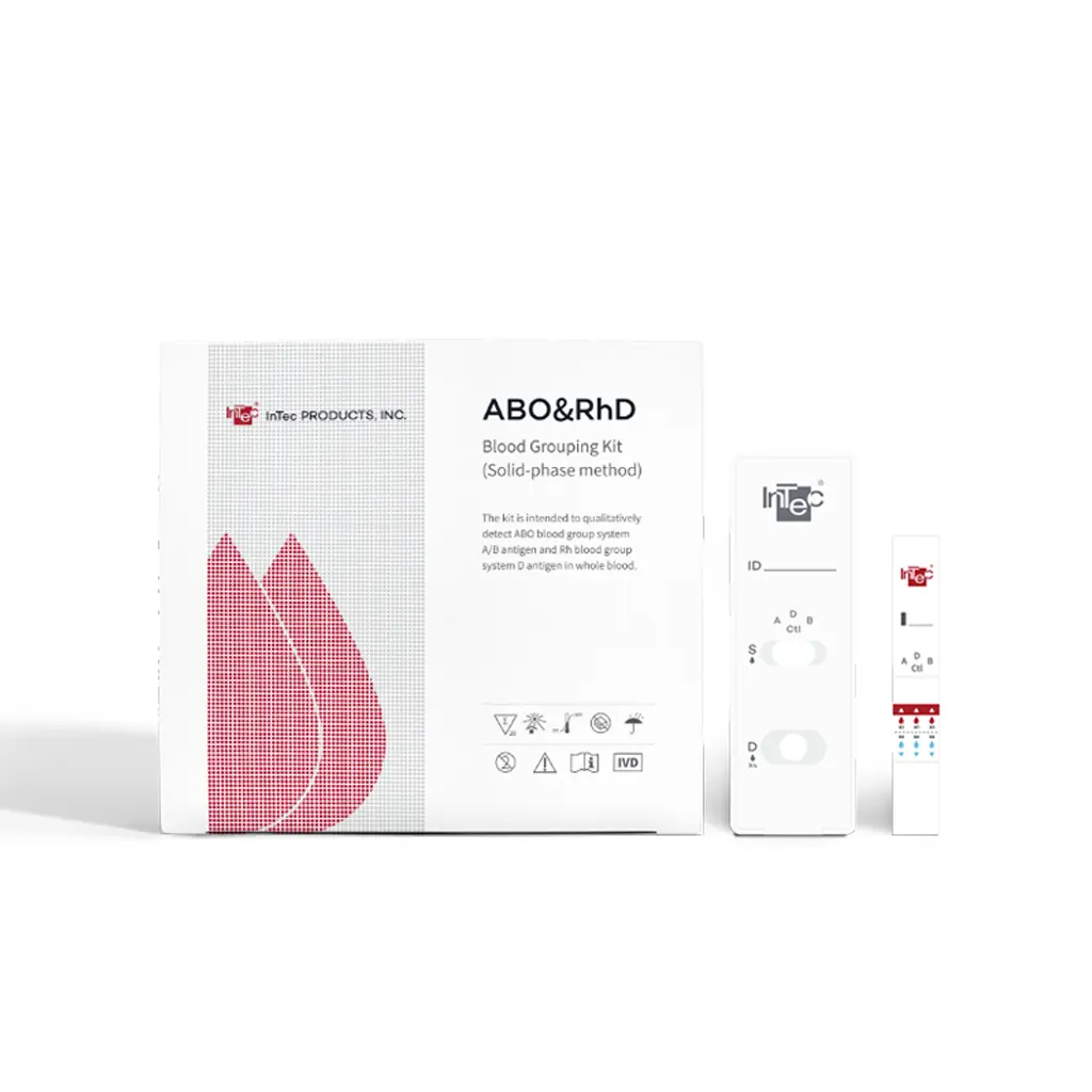 Que thử xét nghiệm định tính hệ nhóm máu ABO và RhD [Advanced Quality™ ABO & RhD Blood Grouping Kit (Solid-phase method)]