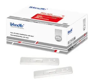 Định tính phát hiện kháng thể IgM kháng virus viêm gan A (HAV) trong huyết thanh hoặc huyết tương người nhằm h.trợ chuẩn đoán lây nhiễm HAV (Diagnostic Kit for IgM Antibody to Hepatitis A Virus (Colloidal Gold)