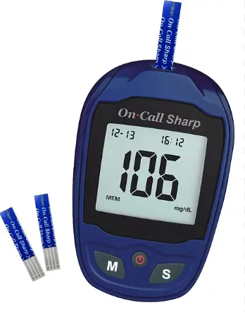 Máy đo đường huyết (Oncall Sharp Blood Glucose Meter)