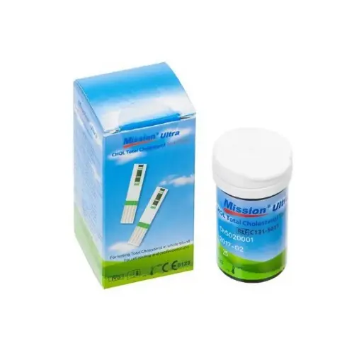 [C131-5011] Que thử Cholesterol [Mission® Ultra CHOL Total Cholesterol Strip]