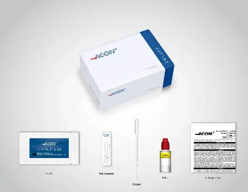 [L031-11211] Khay thử xét nghiệm định tính kháng nguyên Dengue NS1 (Dengue NS1 Antigen Rapid Test Cassette-Serum/Plasma/Whole Blood) (Hộp 25 test) (Box 25)