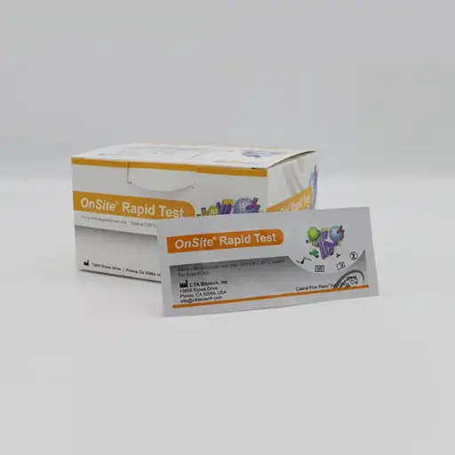 [R0040S] Que thử xét nghiệm định tính kháng nguyên HBsAg [OnSite HBsAg Rapid Test]