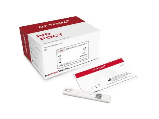 [BT2302] Thuốc thử xét nghiệm định lượng CRP [Biotime™ CRP Rapid Quantitative Test] (Hộp 25)