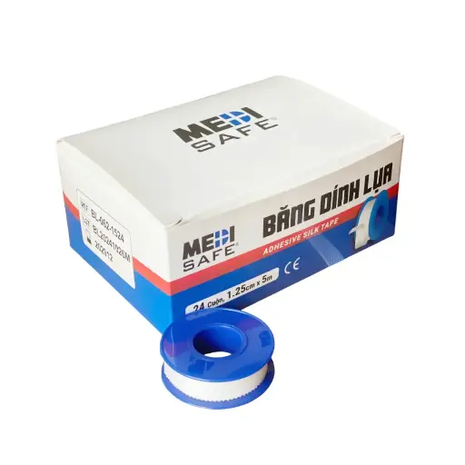 Băng dính lụa [Medisafe® Adhesive Silk Tape]