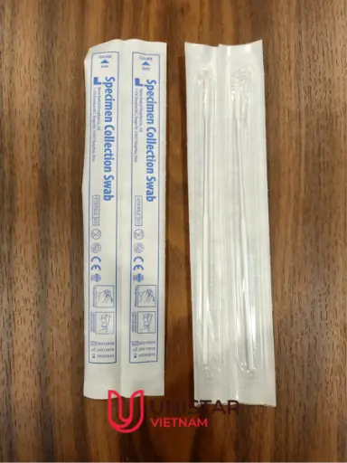 [JRFS01] Que lấy mẫu bệnh phẩm [Medisafe® Specimen collection swabs] (Hộp 100)