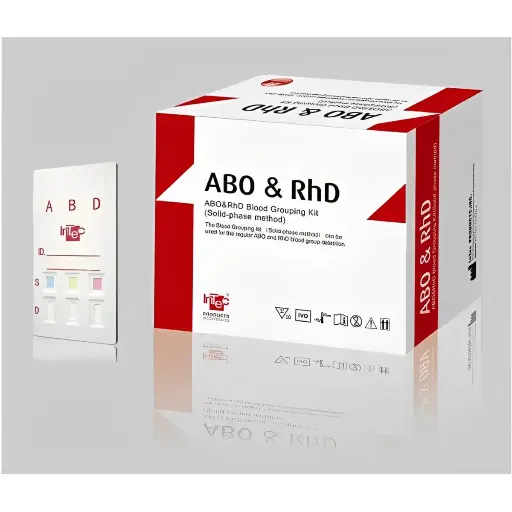 [ITP51003-TC20] Khay thử xét nghiệm định tính hệ nhóm máu ABO và RhD [Advanced Quality™ ABO & RhD Blood Grouping Kit (Solid-phase method)] (Hộp 20)