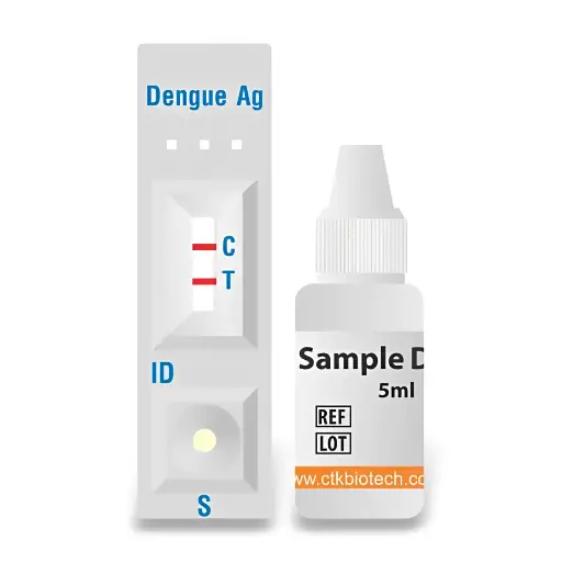 Khay thử xét nghiệm định tính kháng nguyên Dengue [OnSite® Dengue Ag Rapid Test] 
