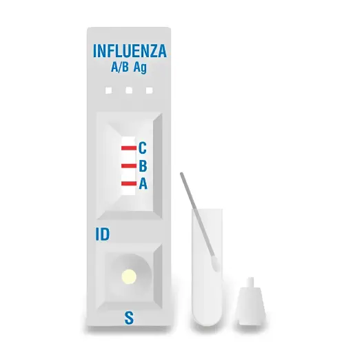 [R0187C] Khay thử xét nghiệm định tính kháng nguyên Influenza A, Influenza B [OnSite® Influenza A/B Ag Rapid Test] (Hộp 20)