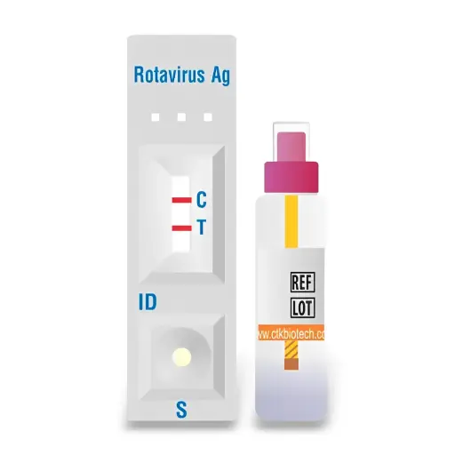 [R0194C] Khay thử xét nghiệm định tính kháng nguyên Rotavirus [OnSite® Rotavirus Ag Rapid Test] (Hộp 25)