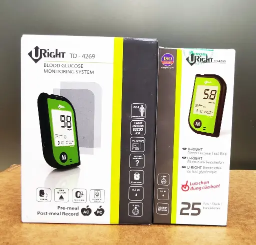 [TD4269] Máy đo đường huyết [U-Right™ TD-4269 Blood Glucose Monitoring System]