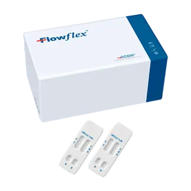 [L031-12075] Khay thử xét nghiệm định tính và phân biệt kháng nguyên SARS-CoV-2, Influenza A, Influenza B [Flowflex™ SARS-CoV-2 & Influenza A/B Ag Combo Rapid Test]