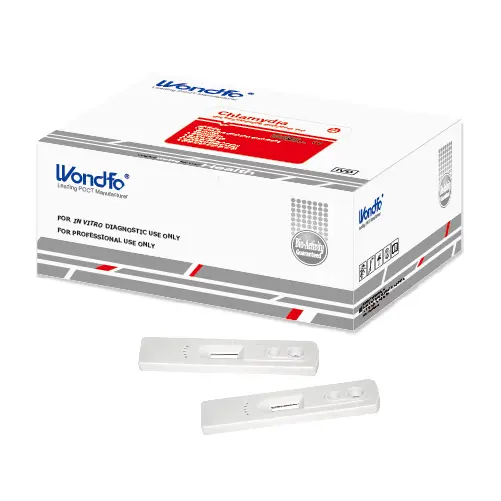 [W35-C] Khay thử xét nghiệm định tính kháng nguyên Chlamydia [Wondfo - One Step Chlamydia Swab/Urine Test] (Hộp 25)