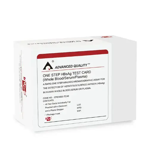 Que thử xét nghiệm định tính kháng nguyên bề mặt vi rút viêm gan B [HBsAg) (Advanced Quality™ One Step HBsAg Test]